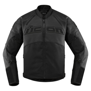 MENS JACKETS CONTRA 2 LEATHER-STEALTH